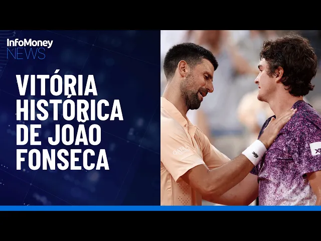 João Fonseca Vence Djokovic em Roland Garros com Virada Épica - Imagem do artigo original